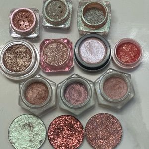 Eyeshadow bundle- RDF, Moira, With Love Cosmetics & more